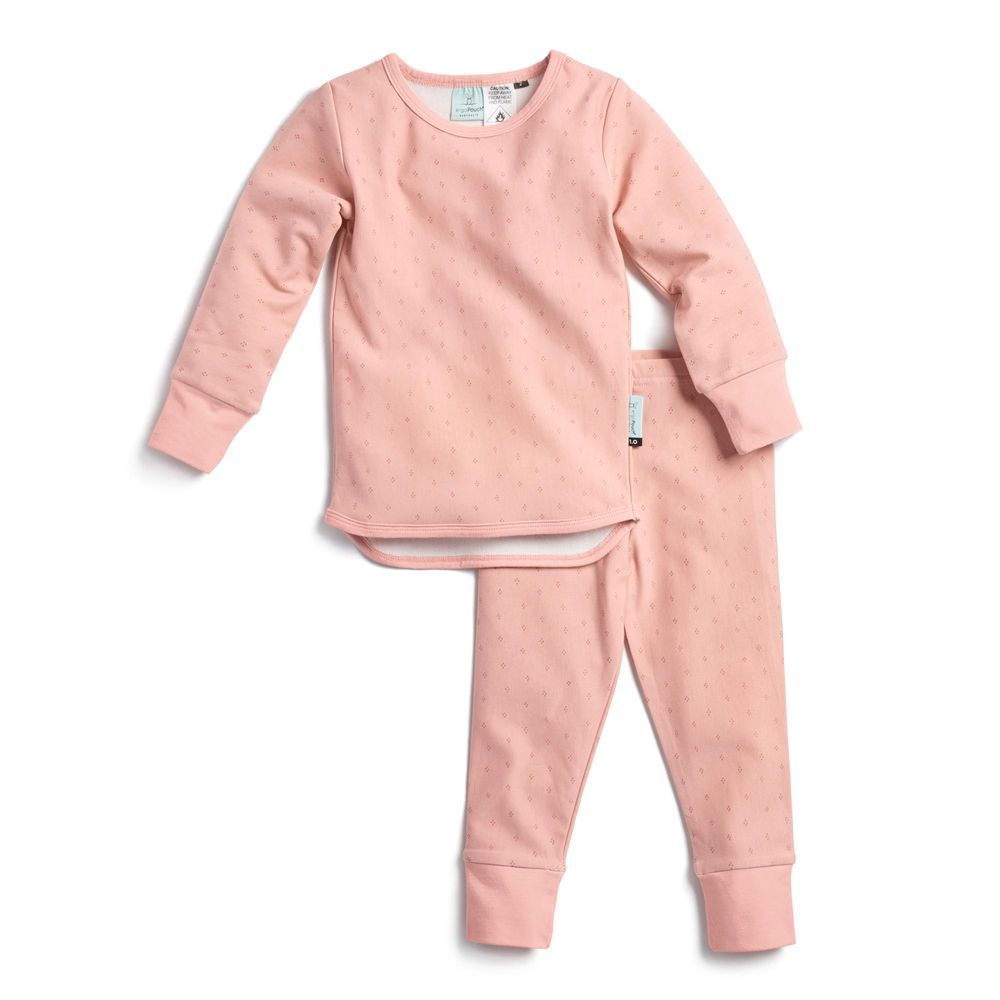 Ergopouch - 2pc-Set - 0.2 Tog Long Sleeve Pyjamas - Berries