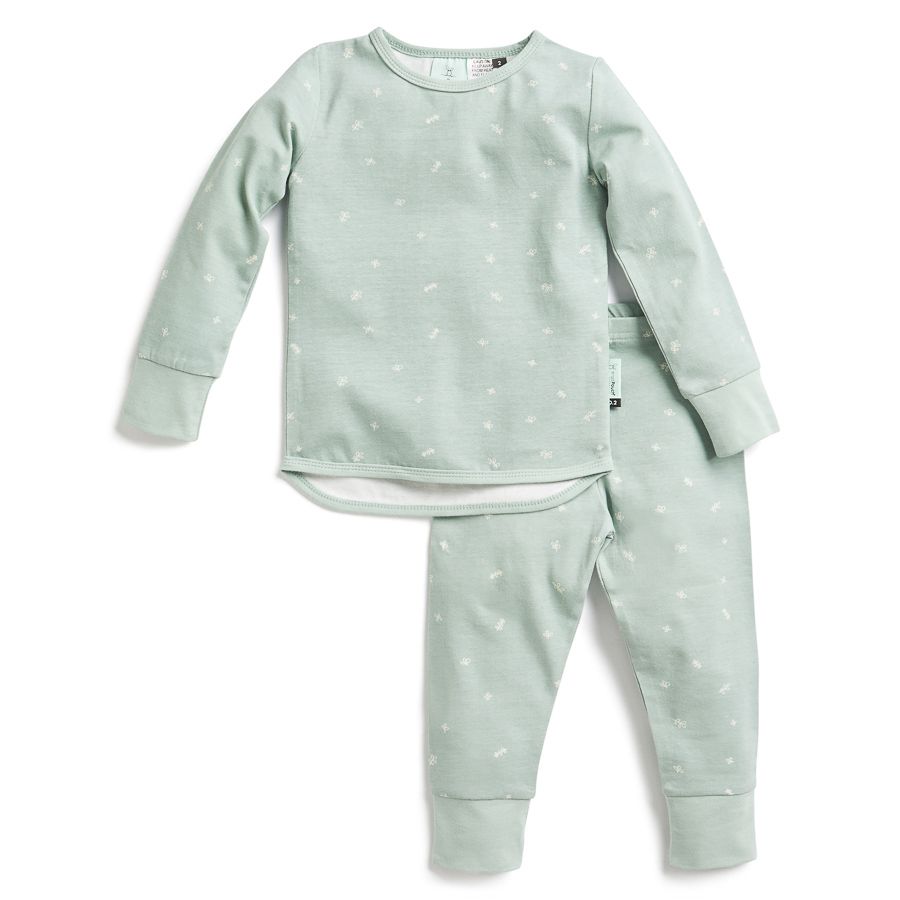 Ergopouch - 2pc-Set - 0.2 Tog Long Sleeve Pyjamas - Sage