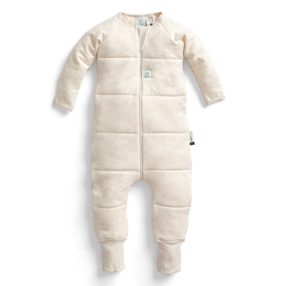 Ergopouch - 2.5 Tog Baby Sleep Onesie - Oatmeal Marle