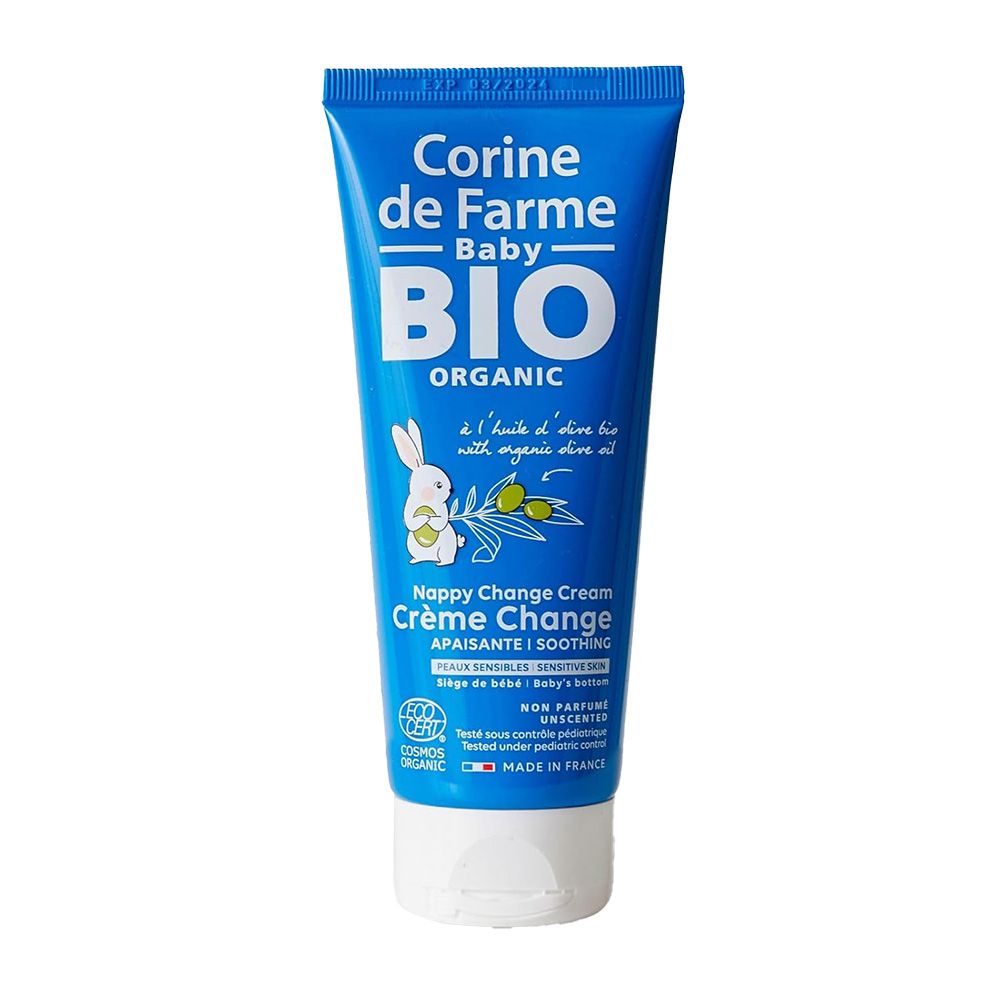 Corine De Farme - Baby Bio Organic Soothing Nappy Change Cream - 100ml