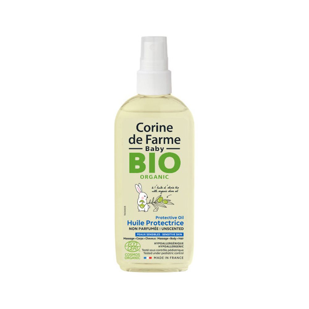 Corine De Farme - Baby Bio Organic Unscented Protective Hair & Body Oil - 100ml