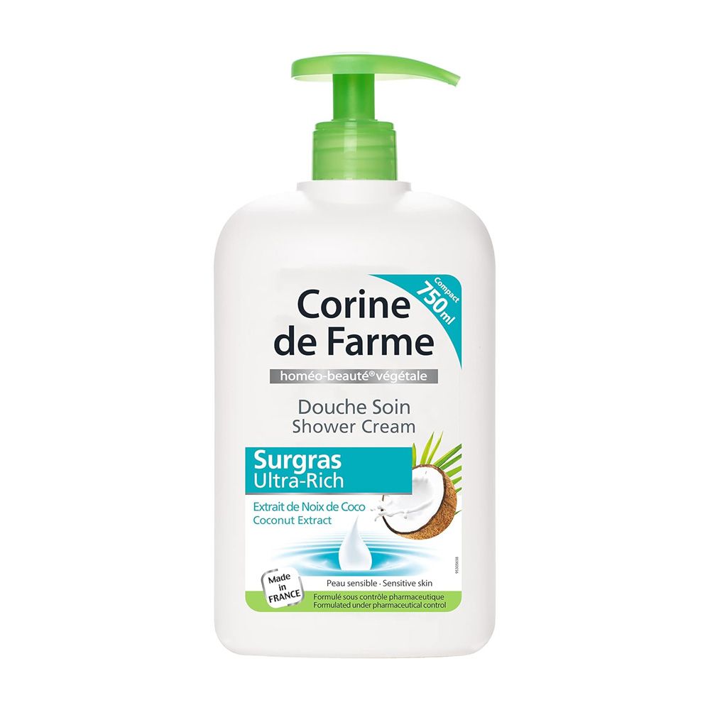 Corine De Farme UltraRich Coconut Extract Shower Cream 750ml