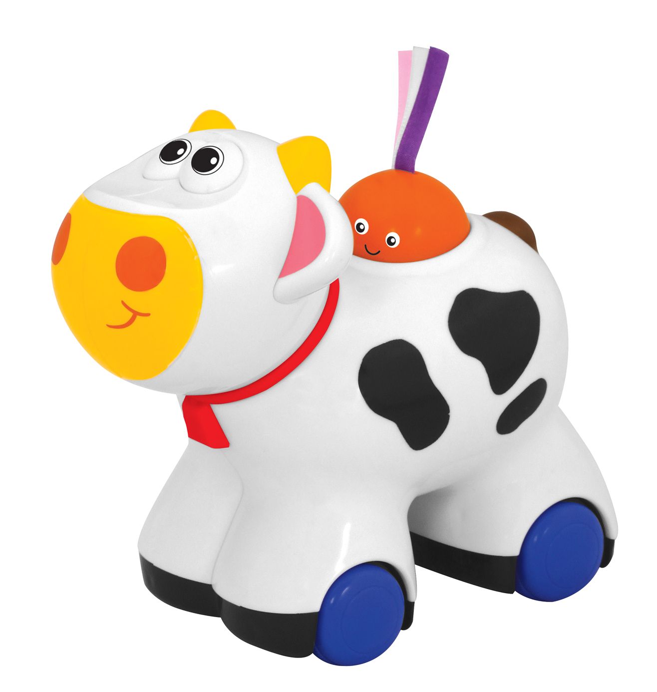 Kiddieland Push N Go Moo Moo Cow