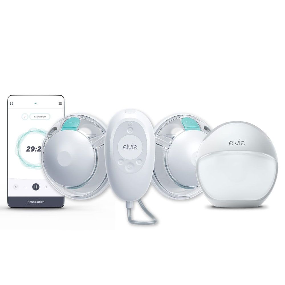 Elvie - Stride 2 Double Electric Breast Pump with Free Elvie Curve