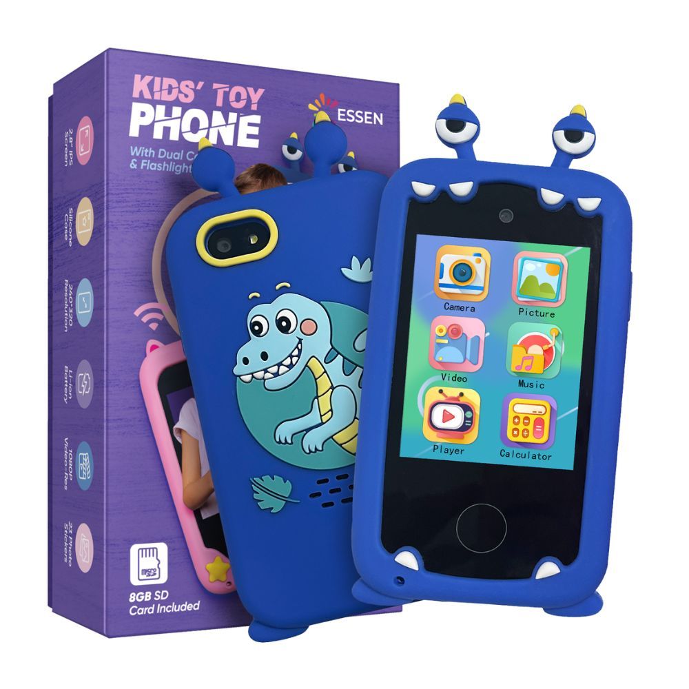 ESSEN - Kids Smart Phone Toy For Boys - Blue