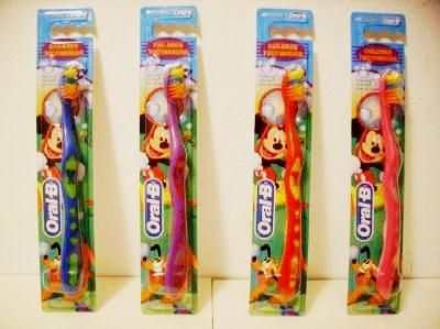 Oral B Soft Bristles Kids Toothbrush (2-4 Years) 1pc - Assorted