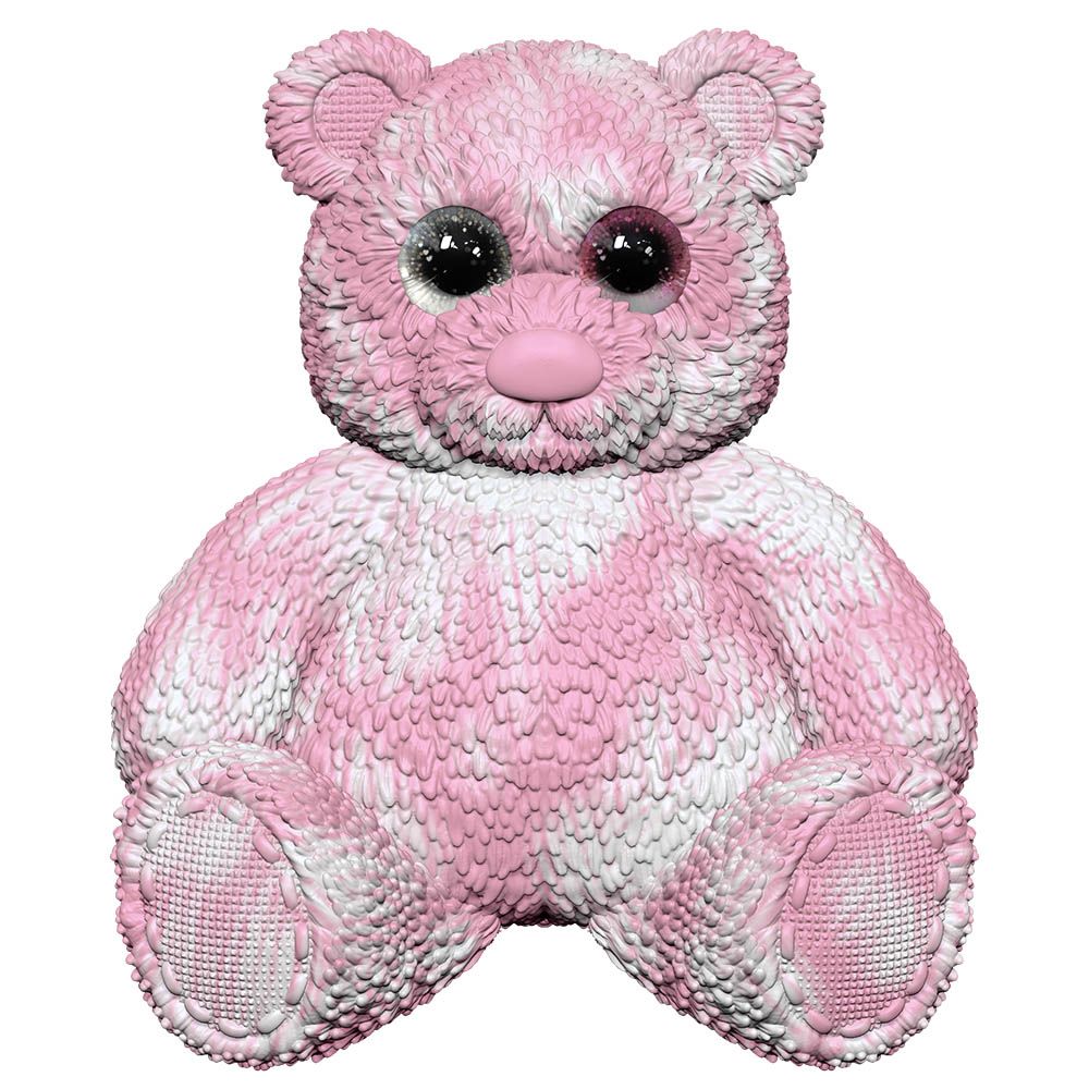 Soft T - Open Display Box Packing Bear Toy - Pink - 28 cm