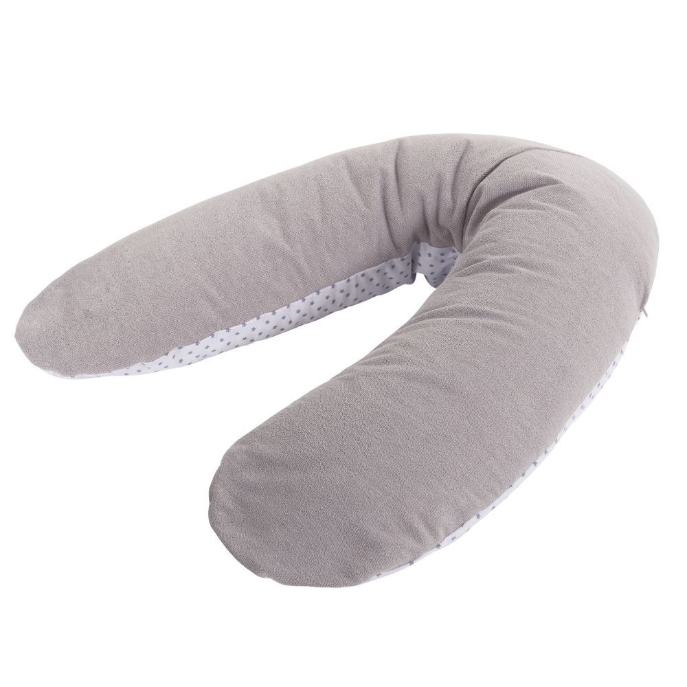 Tineo - 2-in-1 Maternity Cushion & Nursing Pillow - Grey