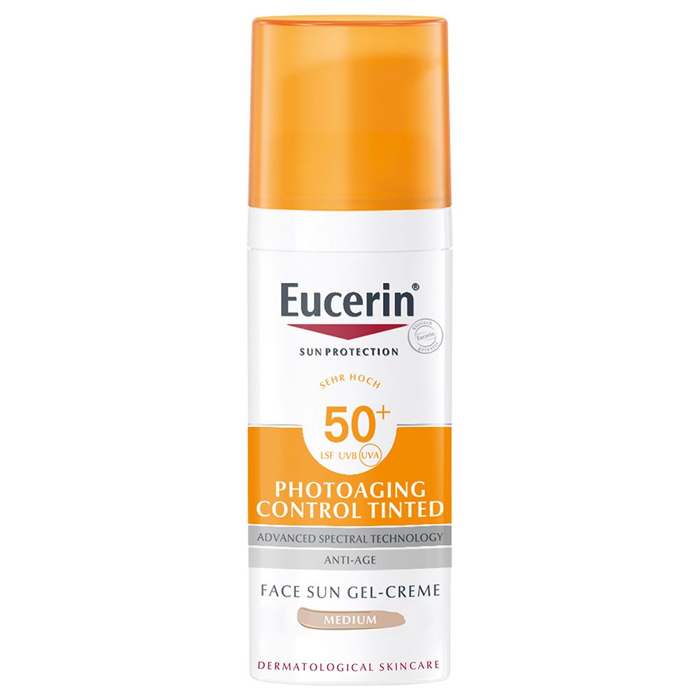 Eucerin - Face Sunscreen Photoaging Control Tinted Anti-Age Gel-Cream 50ml