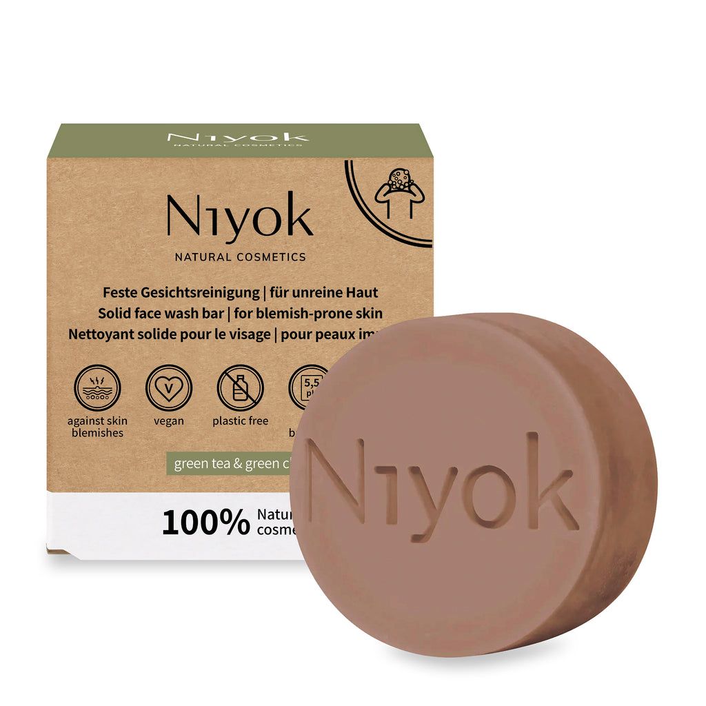 Niyok - Solid Face Wash Bar - 80g