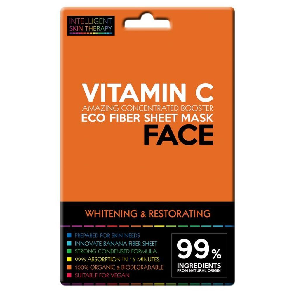 Intelligent Skin Therapy - Vitamin C Eco Fiber Face Sheet Mask