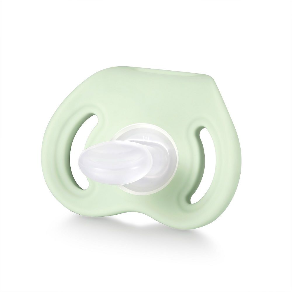 BORRN - Silicone BPA Free Innovative Soother - 0-6 Months - Green