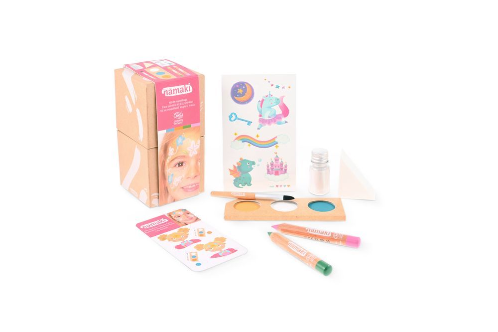 Namaki - Organic Face Paint Makeup All-in-One Box - Fairy Enchanted Worlds