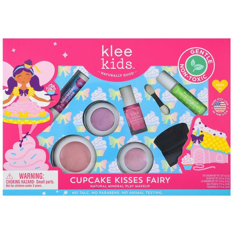 Klee - Natural Play Makeup Deluxe Set - Cupcake Kisses Fairy