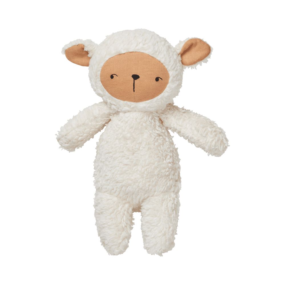 Fabelab - Fluffy Buddy Sheep Plush Toy - Natural - Small