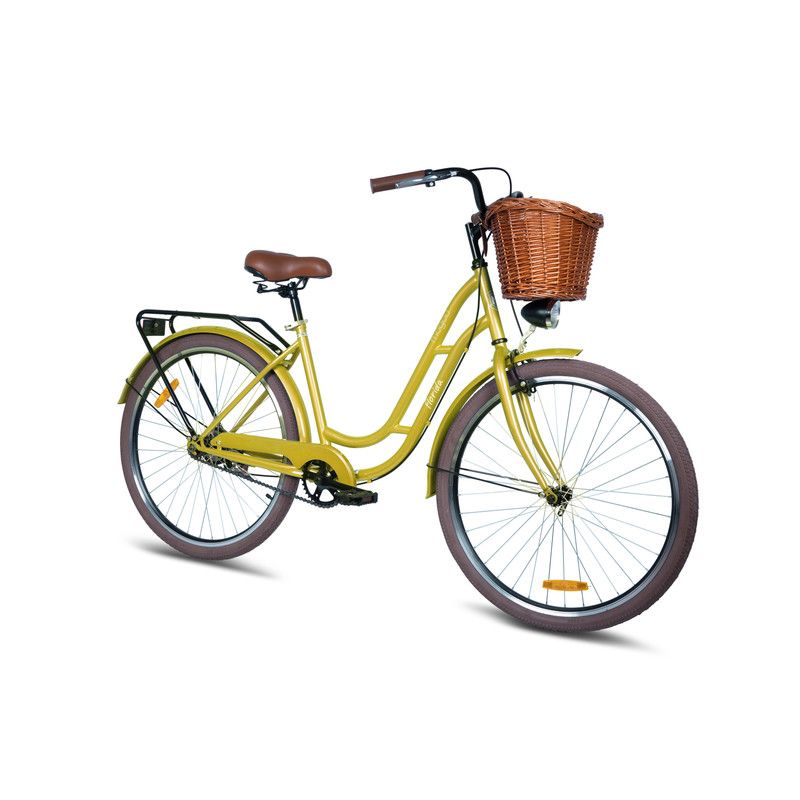 Mogoo - Florida Cruiser Bike - Yellow - 24-Inch