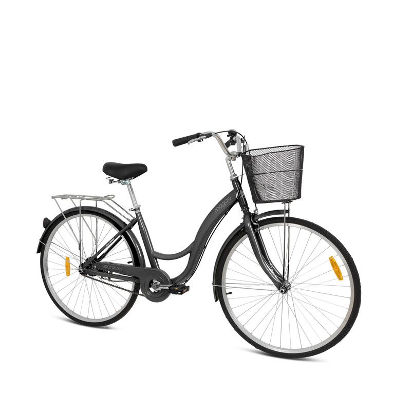 Mogoo - Brooklyn City Bike 26-Inch - Grey