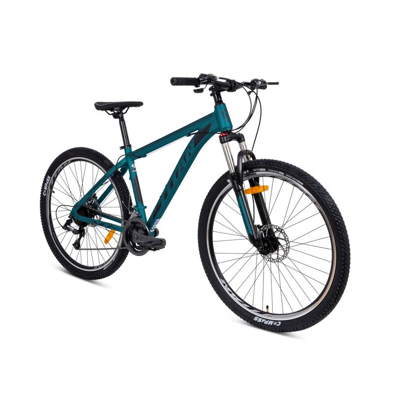 Mogoo - Titan Mountain Bicycle - Dark Green - 27.5-Inch