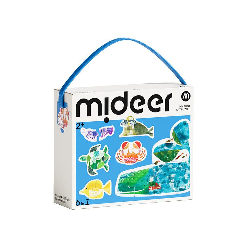 Mideer - My First Artist Puzzle - Marine Life - 22pcs