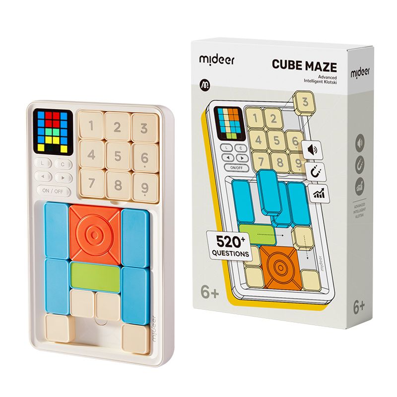 Mideer - Cube Maze Intelligent Klotski Learning Puzzle