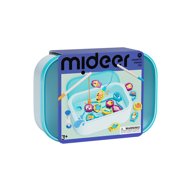 Mideer - Magnetic Fishing Toy Set - 20 Pcs