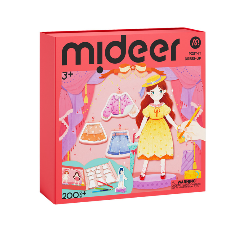 Mideer - DIY Post It Dress Up Kit - Sweetheart