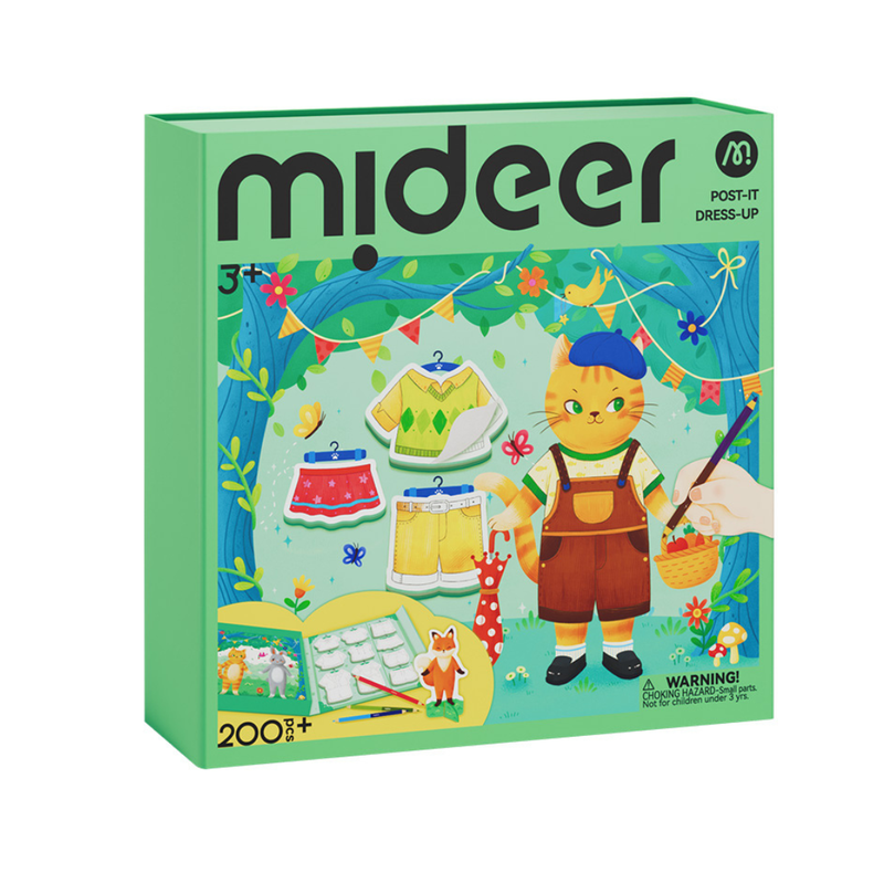 Mideer - DIY Post It Dress Up Kit - Forest Elf