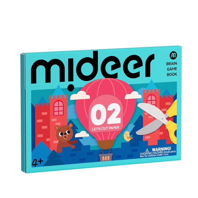 Mideer - Let's Cut Paper Craft Kit - Level 2