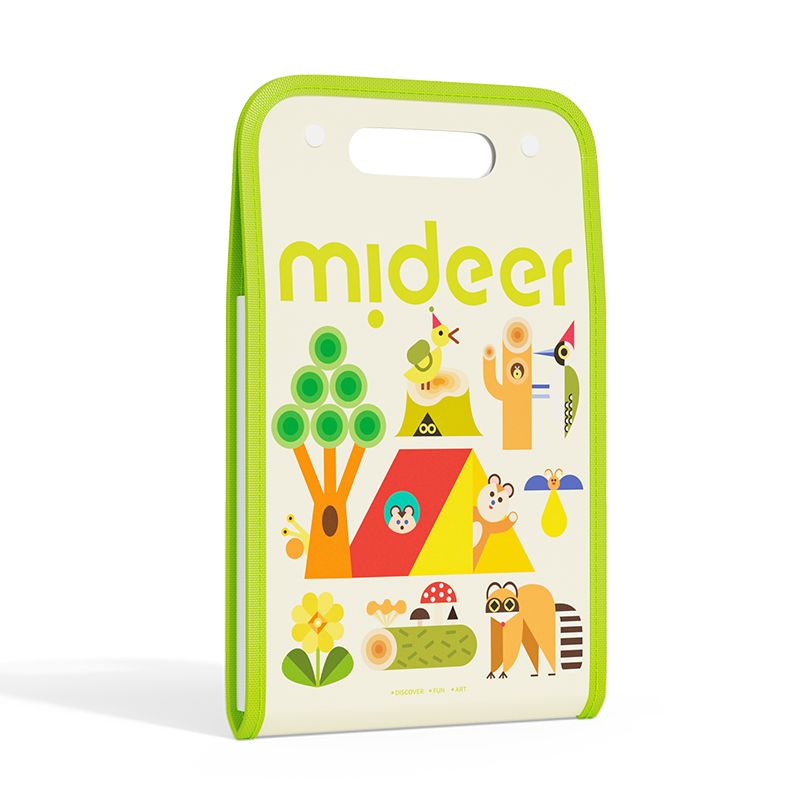 Mideer - A4 Expandable Accordion Folder - Forest College