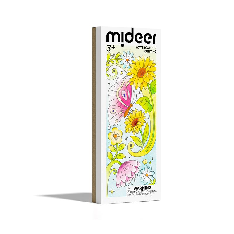 Mideer - Paint With Water Booklet - Wonderful Garden