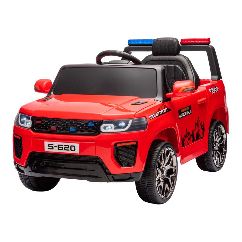 Lovely Baby - Off Road Mountain Ride On Car For Kids 12V - Red