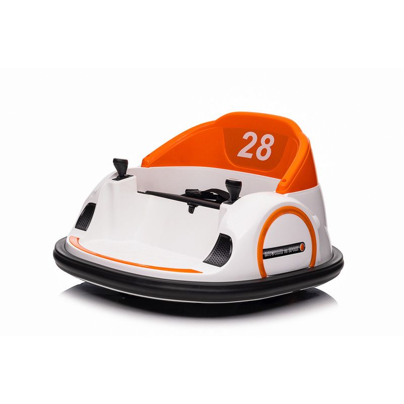 Lovely Baby - Little Racer's Bumper Car For Kids - Orange