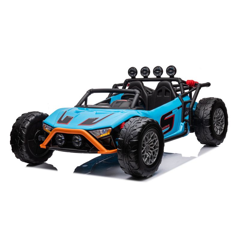 Lovely Baby - Super Monster Powered Ride-On Car - Blue