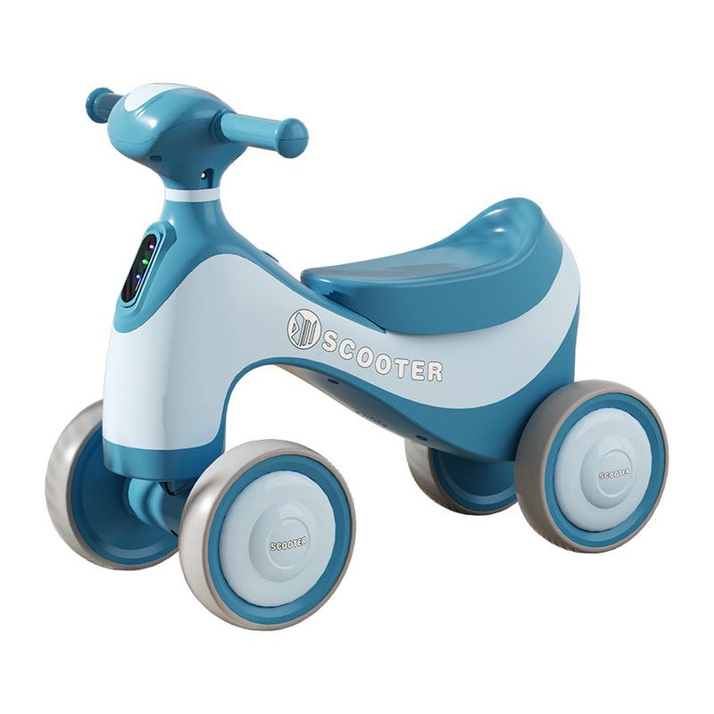 Lovely Baby - Wheely Fun Buggy Scooter - Blue