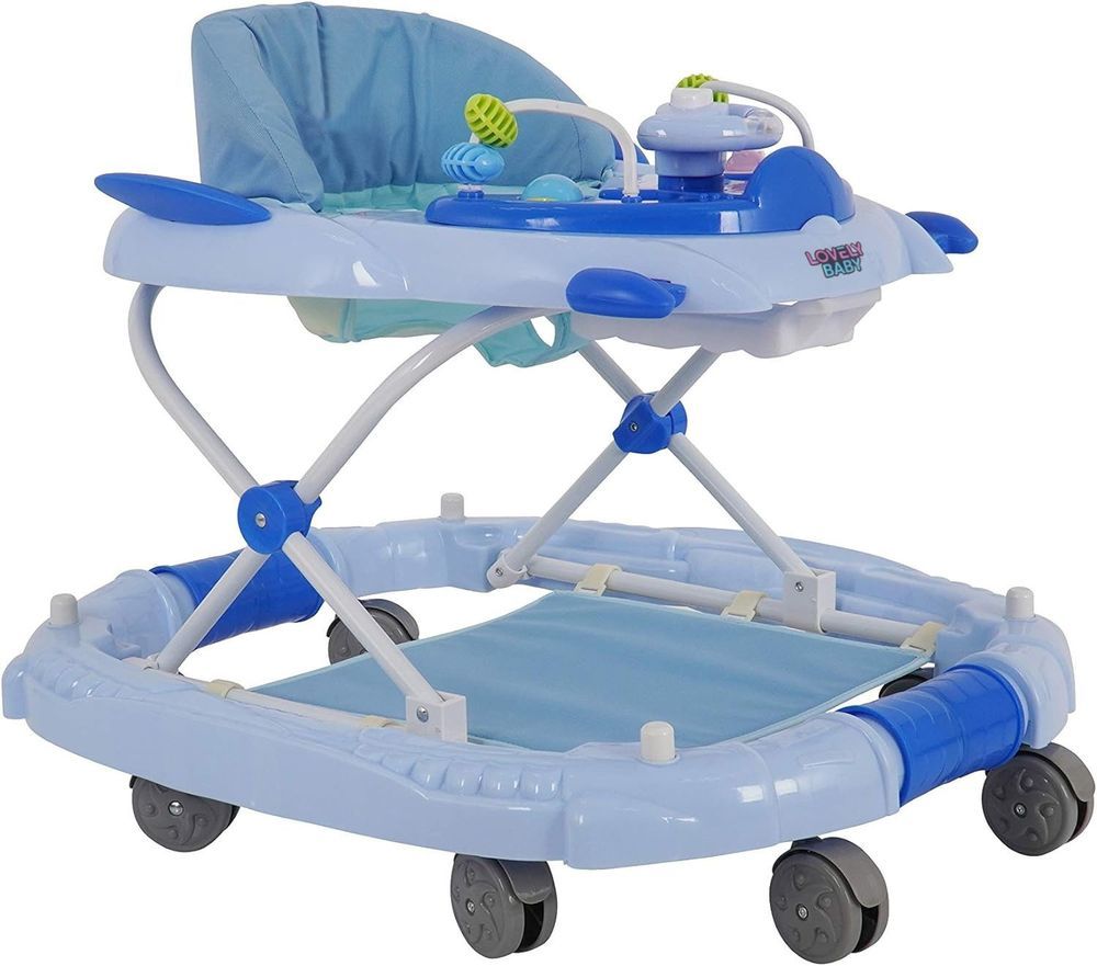 Lovely Baby - Rocking Baby Walker - Blue