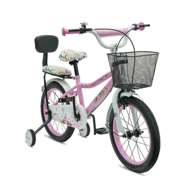 Vaux - Carnival Kids Bike 16 Inch - Light Pink