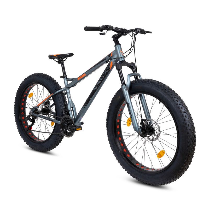 Vaux - Joggers Fat Mountain Bike - Grey - 26-Inch