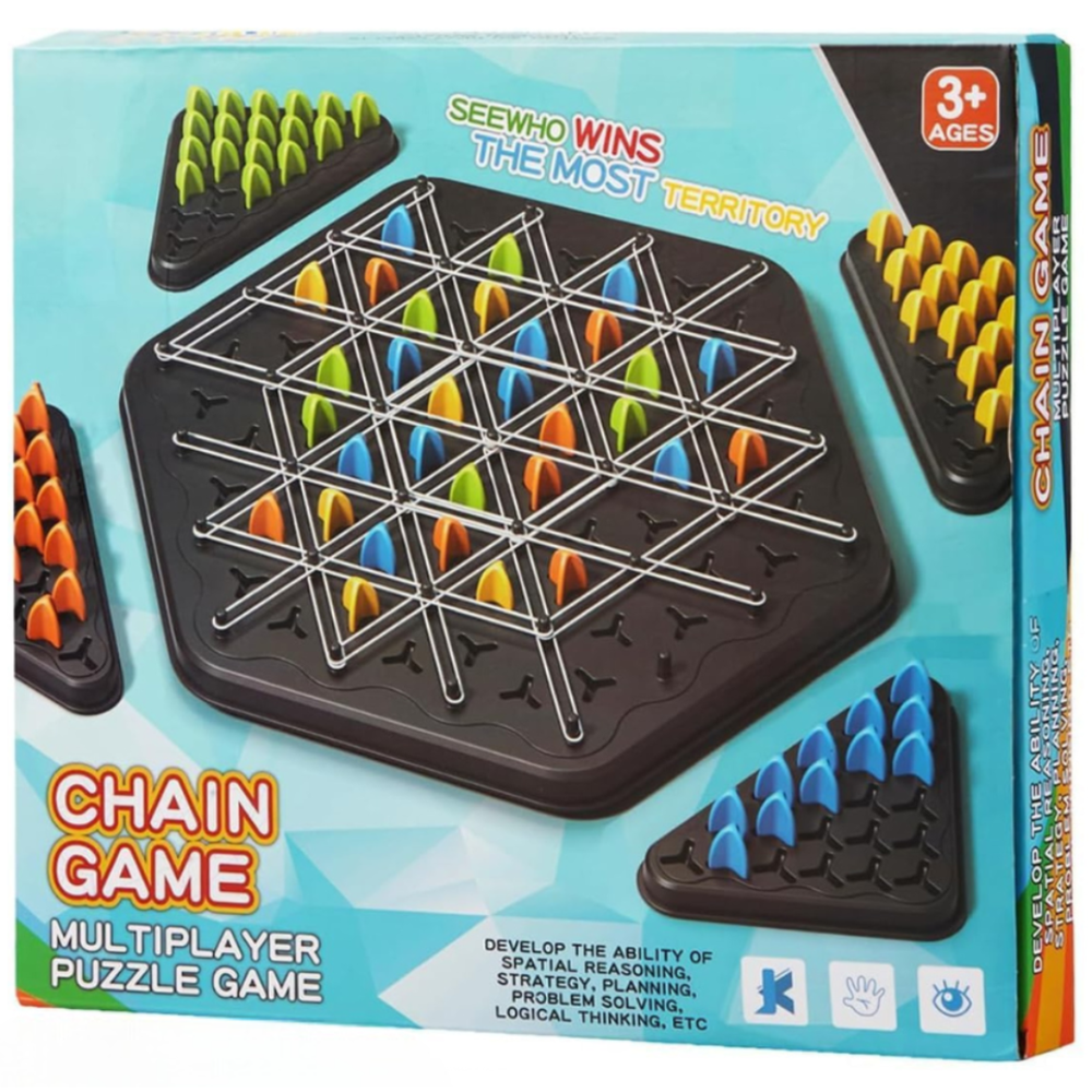 Essen - Chain Triangle Multiplayer Puzzle Board Game