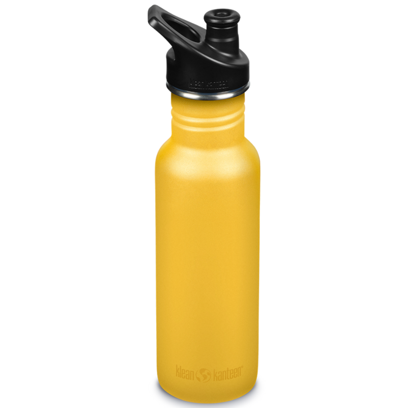 Klean Kanteen - Classic Bottle W/ Sport Cap 532ml - Old Gold