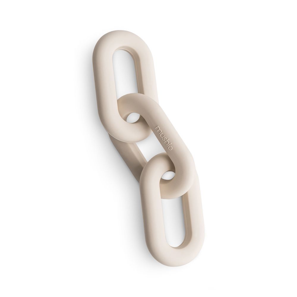 Mushie - Links Teether - Shifting Sand