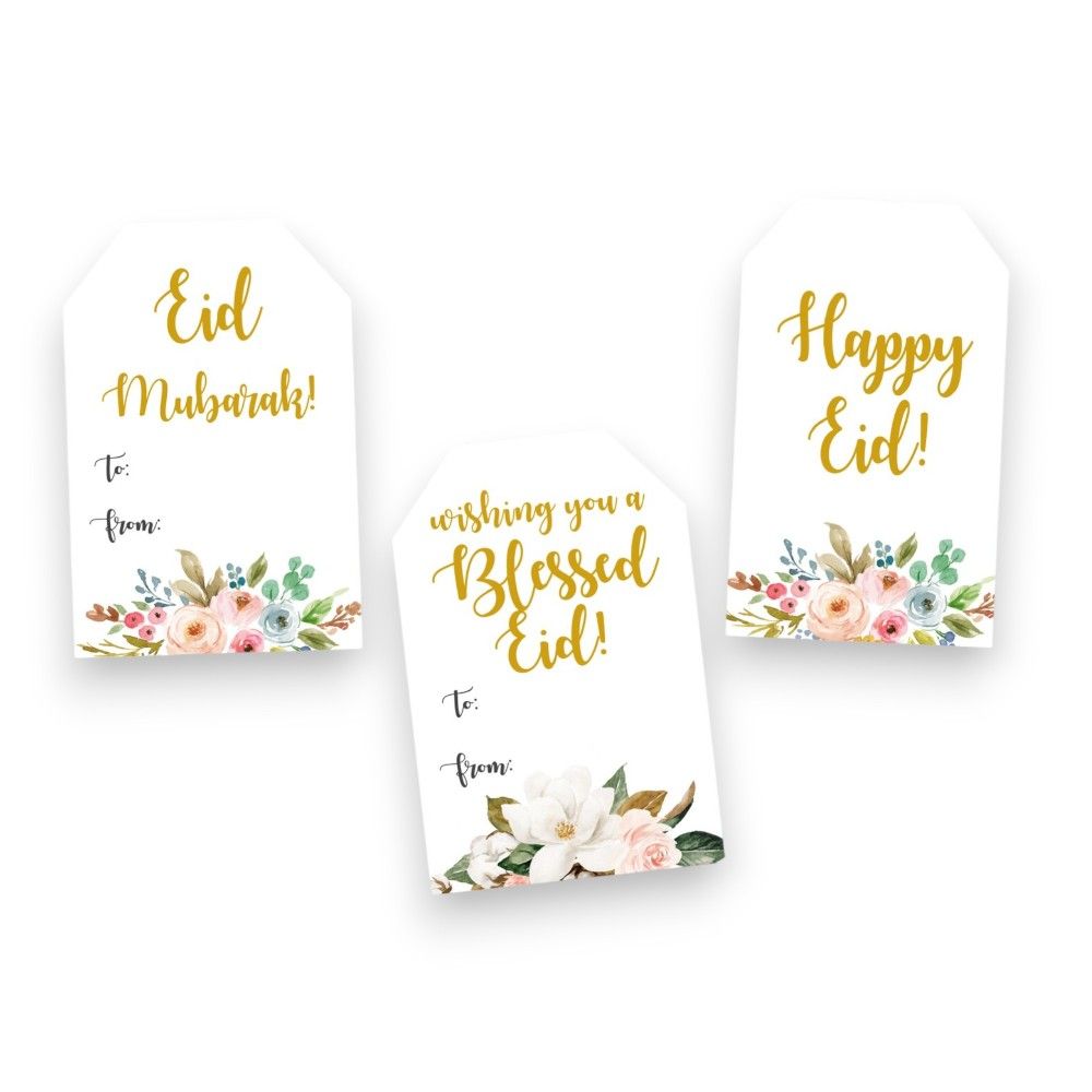 Highland - Eid Mubarak Gift Tags - 24pcs