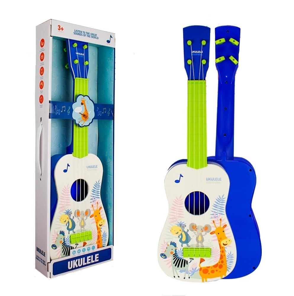 UKR - Kids Safari Ukulele - Green - 23-Inch