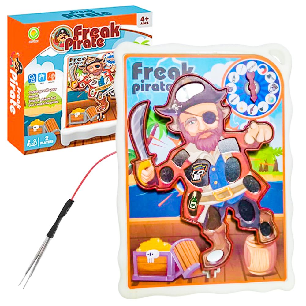 UKR - Freak Pirate Arcade Tweezers Board Game