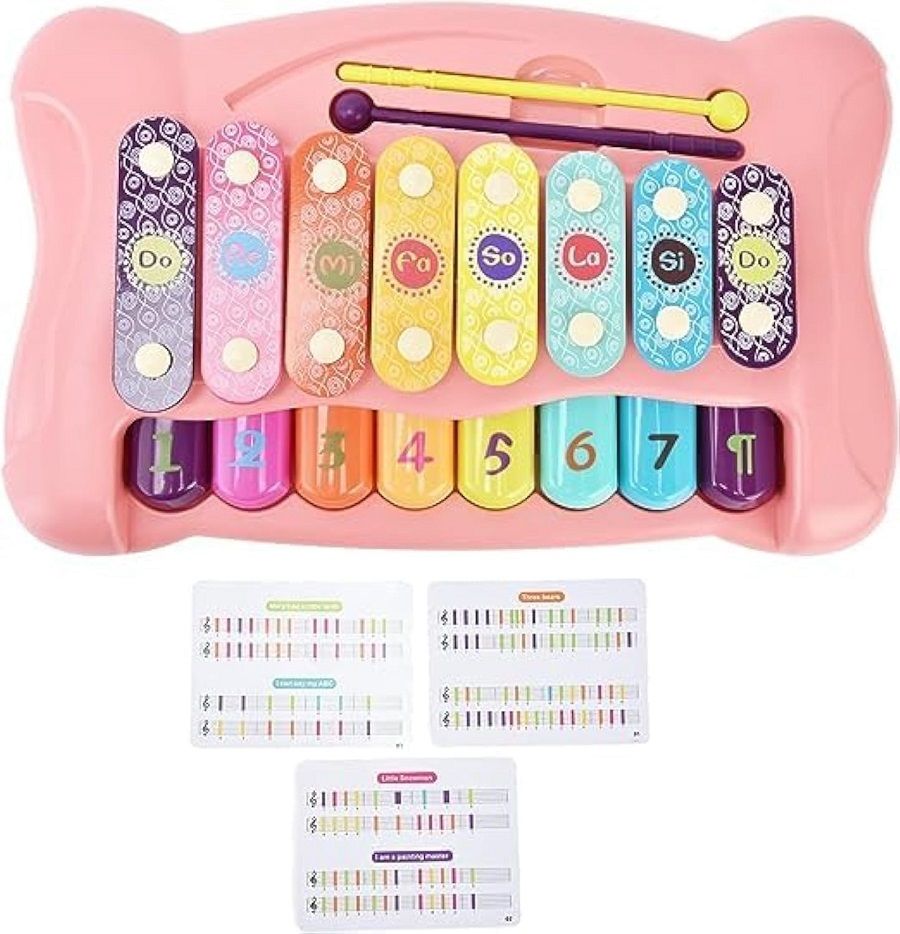 UKR - Xylophone Musical Instrument - Pink