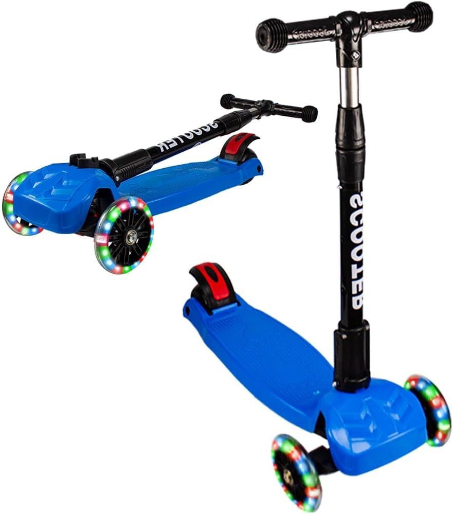 UKR - Classic LED Kick Scooter - Blue