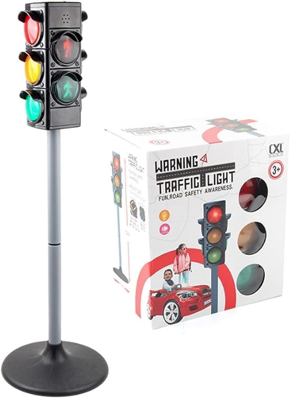 UKR - Warning Traffic Light Electronic Toy - 70 cm