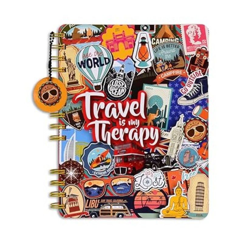 Doodle - Travel Tales Hard Bound Notebook - B5