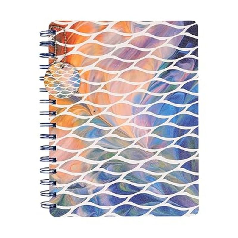 Doodle - Earthy Waves Hard Bound Notebook - B5