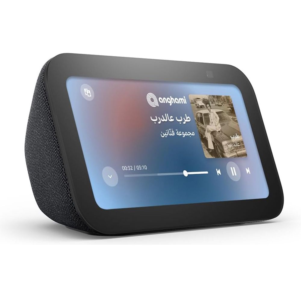 Amazon - 3rd Generation Echo Show 5 Smart Display And Alarm Clock - Charcoal