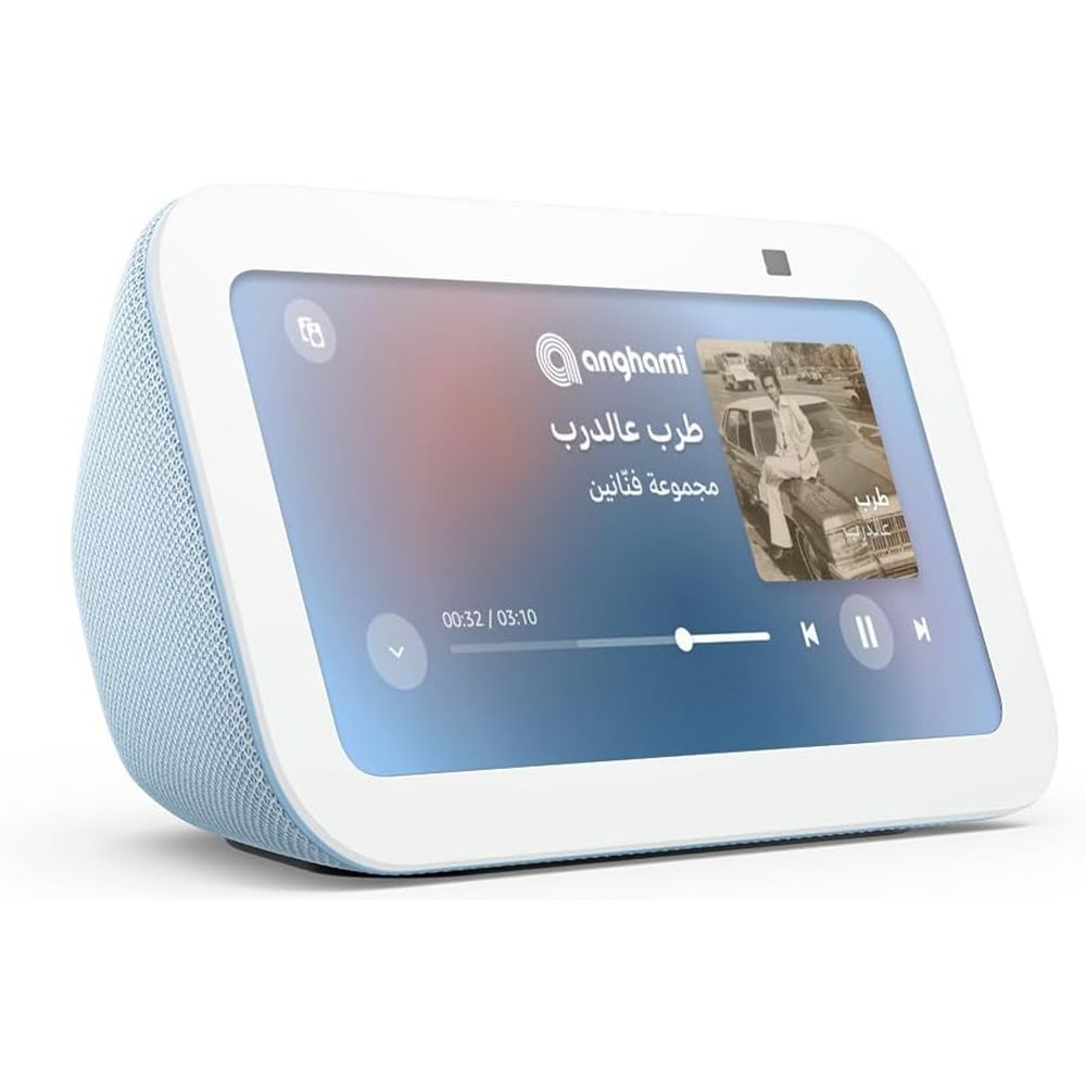 Amazon - 3rd Generation Echo Show 5 Smart Display And Alarm Clock - Ocean Blue